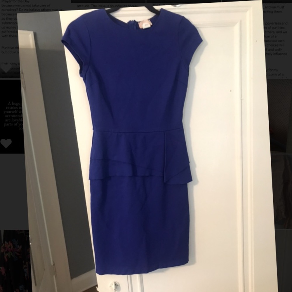 EUC blue dress Nordstrom
